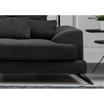 Tmavosivá rohová pohovka (ľavý roh) Frido – Balcab Home - Image 5