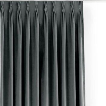 Tmavosivý zamatový dimout záves 200x300 cm Velto – Filumi - Image 7