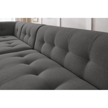 Tmavosivá rohová pohovka (ľavý roh) Kleber - Bobochic Paris - Image 11