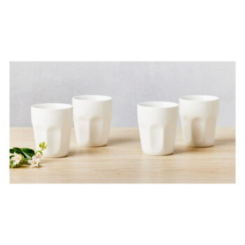 Biele porcelánové hrnčeky v súprave 4 ks 200 ml Basic – Maxwell & Williams - Image 2