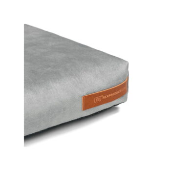 Svetlosivý matrac pre psa z Eko kože 50x60 cm SoftPET Eco M – Rexproduct - Image 3