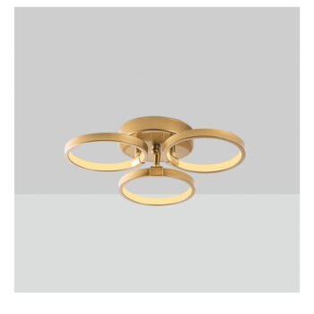 LED stropné svietidlo v zlatej farbe ø 17 cm Halka – Opviq lights – Obrázok 2