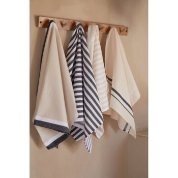 Bavlnené utierky v súprave 2 ks 50x70 cm Stripes – Casafina - Image 4