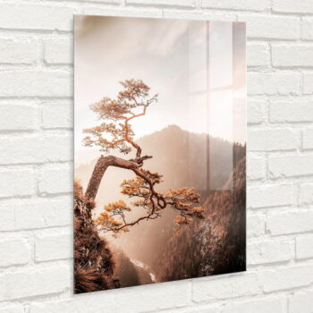 Sklenený obraz 50x70 cm Brown Tree - Styler – Obrázok 5