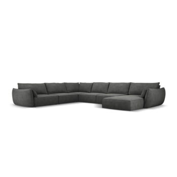 Sivá rohová pohovka (ľavý roh) Vanda - Mazzini Sofas - Image 2