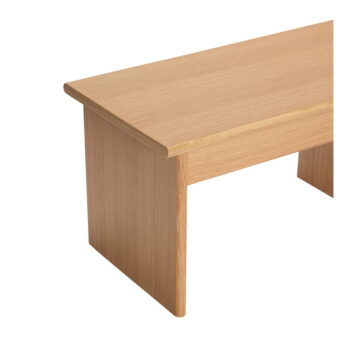 TV stolík v dekore duba v prírodnej farbe 99x30 cm Doppio – Hübsch – Obrázok 6