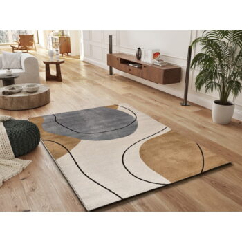 Oranžovo-krémový koberec 140x200 cm New York - Universal – Obrázok 2