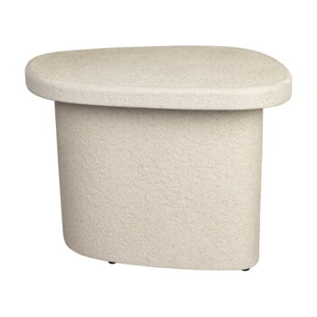 Odkladací stolík s doskou v dekore mramoru 45x56 cm Veda – Dutchbone - Image 2