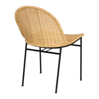 Ratanová záhradná stolička Bonami Essentials Sofia – Obrázok 4