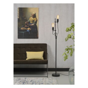 Čierna stojacia lampa s kovovým tienidlom (výška 152 cm) Seattle – it's about RoMi - Image 6