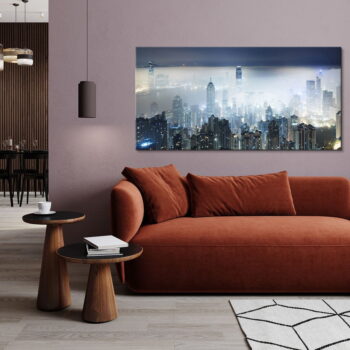 Obraz 140x70 cm Misty Night – Malerifabrikken - Image 2
