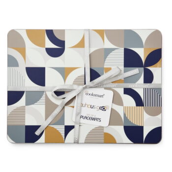 Korkovo-papierové prestieranie 4 ks 21.5x29 cm Bauhaus - Cooksmart ® - Image 2