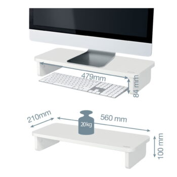 Stojan pod monitor Ergo – Leitz – Obrázok 5