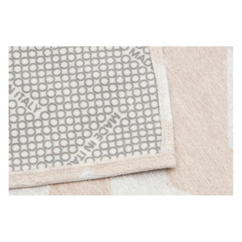 Béžovo-biely behúň FlooritaOptical Beige, 80 x 130 cm - Image 3