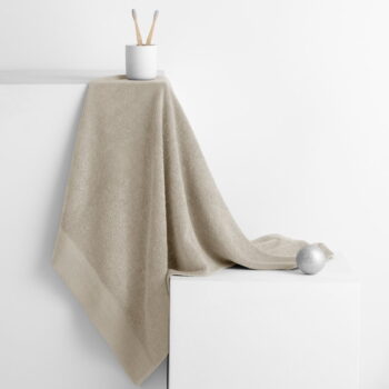 Béžová froté bavlnená osuška 70x140 cm Amari – AmeliaHome - Image 2