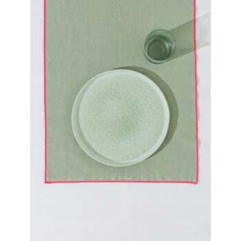 Ľanové behúne na stôl v súprave 2 ks 41x130 cm Contrast Edge – Really Nice Things – Obrázok 2