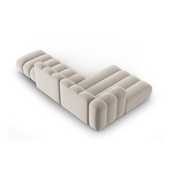 Béžová rohová pohovka (ľavý roh) Lupine – Micadoni Home – Obrázok 4