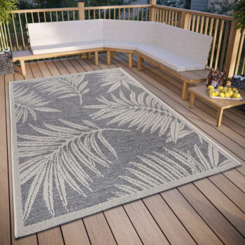 Sivý vonkajší koberec 76x150 cm Clyde Paru – Hanse Home – Obrázok 2