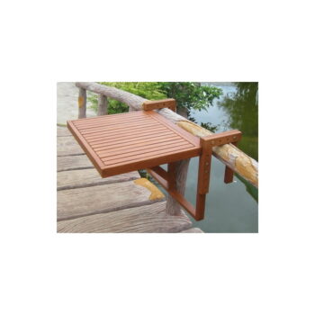 Závesný balkónový stolík 64x65 cm Berkeley – Garden Pleasure – Obrázok 2
