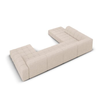 Béžová rohová pohovka (ľavý roh/do "U") Chicago – Cosmopolitan Design - Image 3