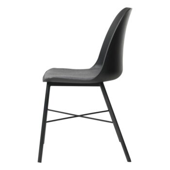 Súprava 2 čierno-sivých stoličiek Unique Furniture Whistler - Image 3