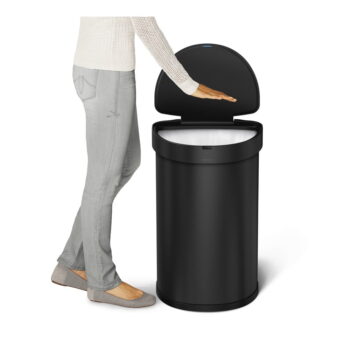 Bezdotykový odpadkový kôš z nerezovej ocele 45 l – simplehuman - Image 2