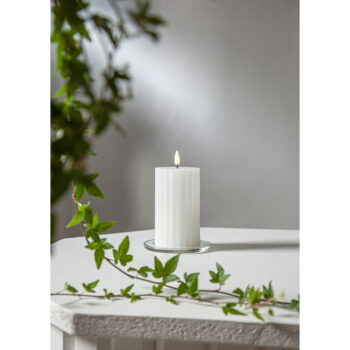 LED sviečka (výška  15 cm) Flamme Stripe – Star Trading - Image 5