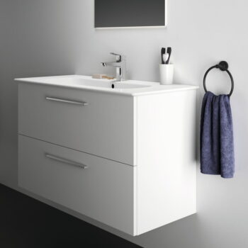 Biela závesná skrinka pod umývadlo 100x63 cm i.Life A – Ideal Standard - Image 4