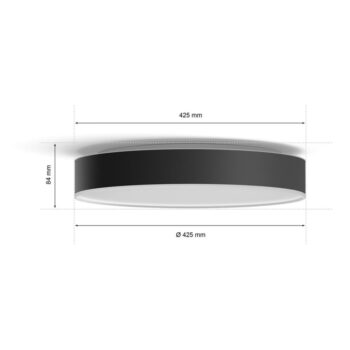 LED inteligentné stropné svietidlo 33,5 W Enrave – Philips Hue - Image 3