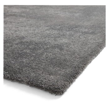 Antracitovosivý umývateľný koberec 80x150 cm Cove – Think Rugs – Obrázok 9