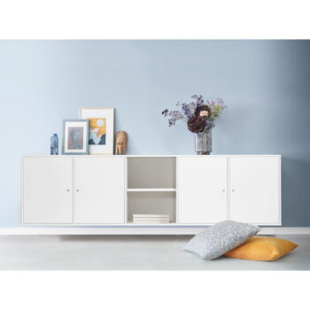 Biela závesná knižnica 220x61 cm Mistral – Hammel Furniture - Image 3
