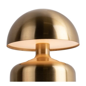 LED stolová lampa v zlatej farbe (výška 15 cm) Impetu – Leitmotiv – Obrázok 3