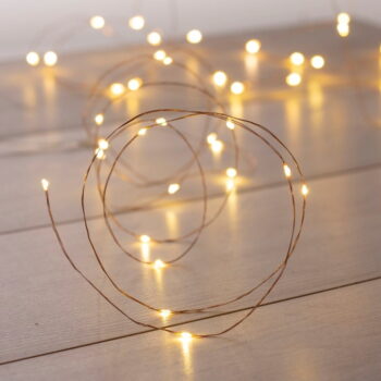 Transparentná LED svetelná reťaz DecoKing Lights, 240 svetielok, dĺžka 1,5 m - Image 2