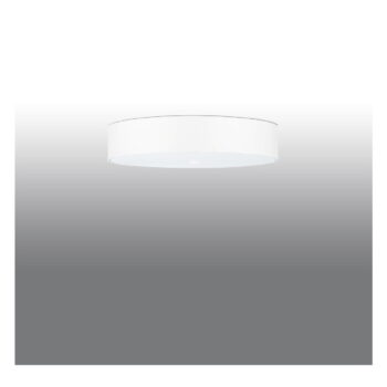 Biele stropné svietidlo so skleneným tienidlom ø 60 cm Herra - Nice Lamps - Image 2