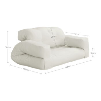 Variabilná pohovka Karup Design Hippo Linen Beige - Image 3
