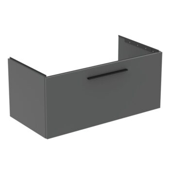 Sivá závesná skrinka pod umývadlo 100x44 cm i.Life B – Ideal Standard - Image 3