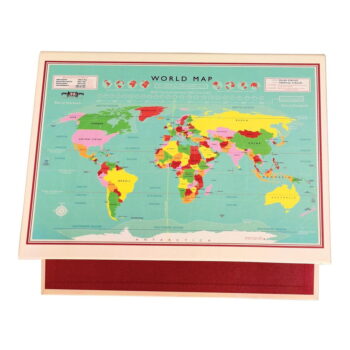 2-krúžkový organizér Rex London World Map, 32 x 26 cm – Obrázok 3