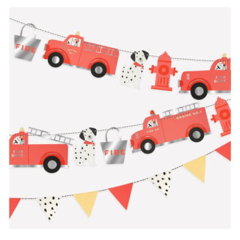 Girlanda Fire Truck – Meri Meri - Image 4