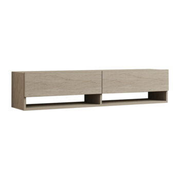 Béžový TV stolík 141x31x30 cm Arges – Kalune Design – Obrázok 3