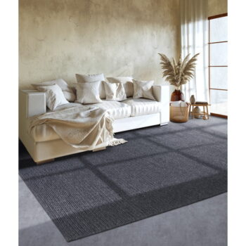 Tmavosivý ručne tkaný vlnený koberec 60x90 cm Francois – Villeroy&Boch - Image 2
