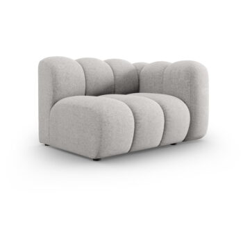 Svetlosivý modul pohovky (pravý roh) Lupine – Micadoni Home - Image 2