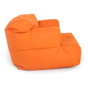 Oranžový záhradný sedací vak Relax – Floriane Garden - Image 3