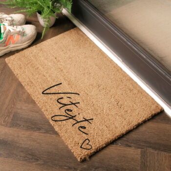 Rohožka z kokosového vlákna 40x60 cm Vítejte – Artsy Doormats – Obrázok 5