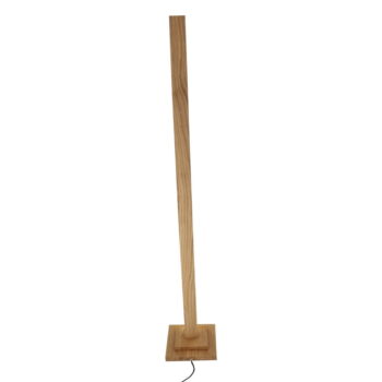LED stojacia lampa v prírodnej farbe s kovovým tienidlom (výška  121 cm) Alset – Candellux Lighting - Image 3
