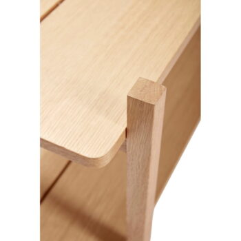 Regál z dubového dreva 150x47 cm Mason - Hübsch – Obrázok 4