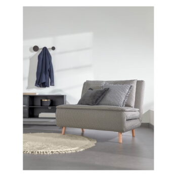Čierny kovový nástenný vešiak Kave Home Vianela, 41 x 10 cm - Image 4