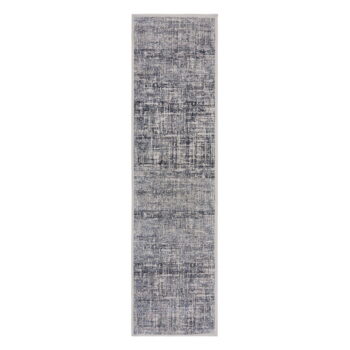 Modrý behúň 80x300 cm Eris Trace – Flair Rugs