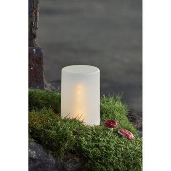 Biela LED vonkajšia svetelná dekorácia Star Trading Candle Flame, výška 14,5 cm - Image 5
