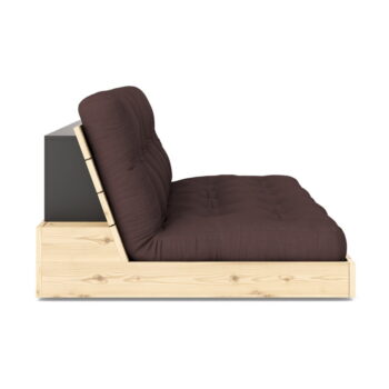 Tmavohnedá rozkladacia pohovka 196 cm Base – Karup Design – Obrázok 2