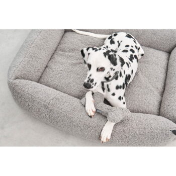 Sivý pelech pre psa z materiálu buklé 93x120 cm Senso Pebble L – MiaCara – Obrázok 3